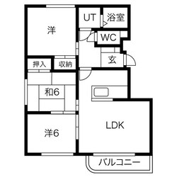 プレステージコートの物件間取画像